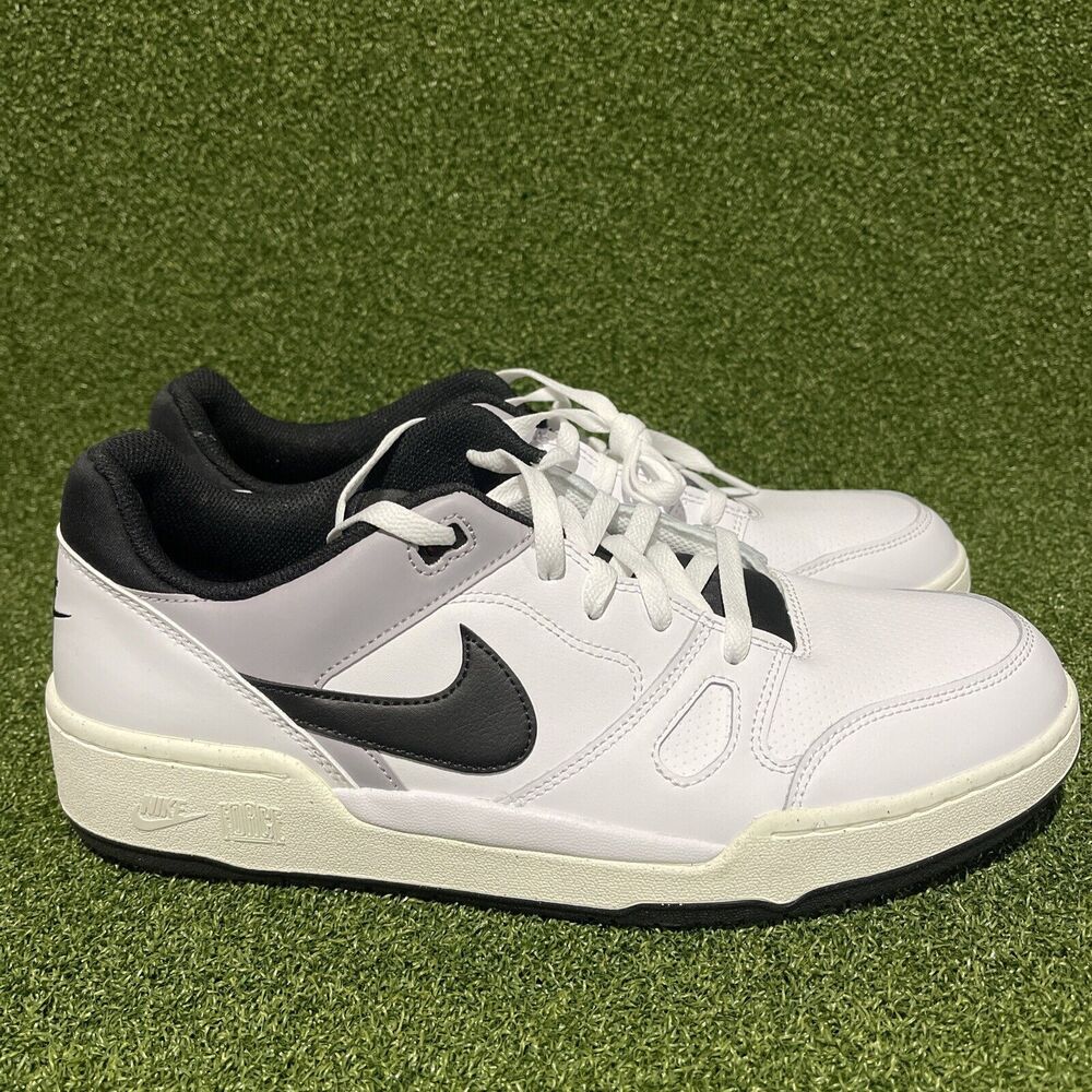 Nike Full Force Lo Sneaker White Black Grey Shoes FB1362-101 Mens Size 13